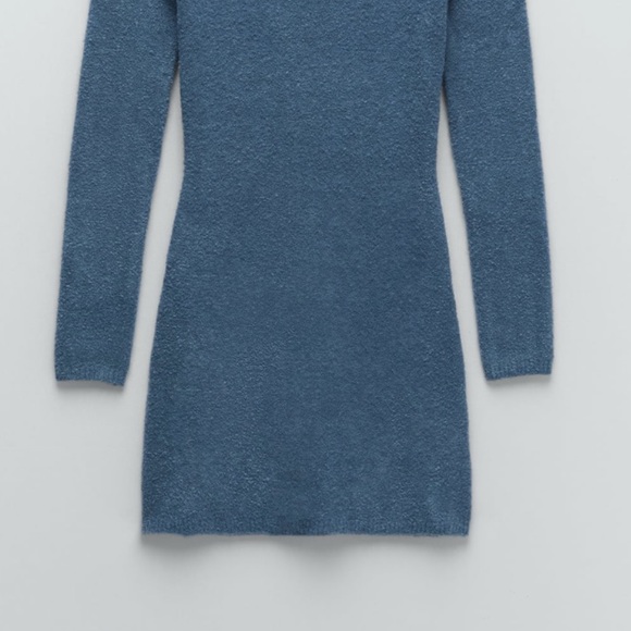 BRAND NEW ZARA KNIT MINI DRESS - Picture 3 of 4